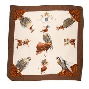 Hermes silk vintage scarf